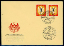 Berlin 129-130 Amtlicher Ersttagesbrief/FDC #HE414 - Altri & Non Classificati