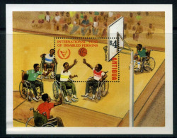 Antigua Block 59 Postfrisch Sport #HK218 - Anguilla (1968-...)