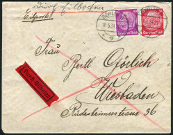 Berliner Postgeschichte, 1934, 519, 524, Brief - Storia Postale