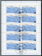 Bund Zehner Bogen 2865 Bonn Ersttagssonderstempel #HC056 - Andere & Zonder Classificatie