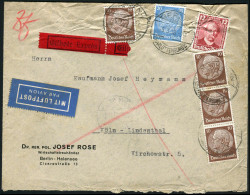 Berliner Postgeschichte, 1936, 518(4), 521, 605, Brief - Storia Postale