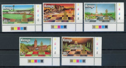 Kenia 313-317 Postfrisch Schach #GI686 - Kenya (1963-...)