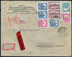 Berliner Postgeschichte, 1931, Ungarn, Brief - Covers & Documents