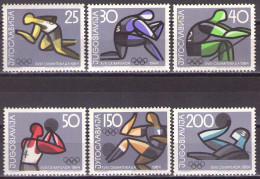 Yugoslavia 1964 - Sport, Olympic Games In Tokio - Mi 1076-1081 - MNH**VF - Unused Stamps