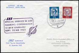 Bundesrepublik Deutschland, 1963, 351, 352, Brief - Otros & Sin Clasificación