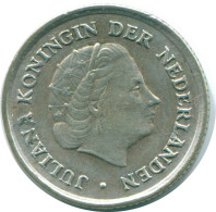 1/10 GULDEN 1966 NIEDERLÄNDISCHE ANTILLEN SILBER Koloniale Münze #NL12715.3.D.A - Antille Olandesi