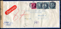 Berliner Postgeschichte, 1942, Belgien, Brief - Cartas & Documentos