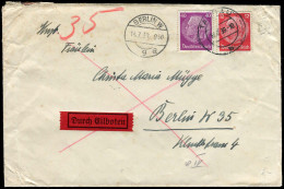 Berliner Postgeschichte, 1939, 519, 524, Brief - Brieven En Documenten