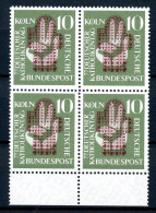 Bund 4er Block 239 Unterrand Postfrisch #JS169 - Other & Unclassified