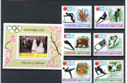 Liberia 810-815, Block 58 Postfrisch Olympia #ID285 - Liberia