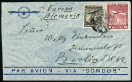 Berliner Postgeschichte, 1938, Chile, Brief - Chili