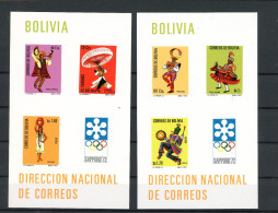 Bolivien Block 32-33 Postfrisch Olympia #ID291 - Bolivië