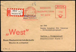 Bundesrepublik Deutschland, 1957, AFS, Brief - Altri & Non Classificati