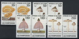 Elfenbeinküste Paare 1142-1145 Postfrisch Pilze #JO612 - Côte D'Ivoire (1960-...)