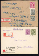 Amerik.+Brit. Zone (Bizone), 1945, 30 + 16(2) - 29 + 23, Brief - Autres & Non Classés