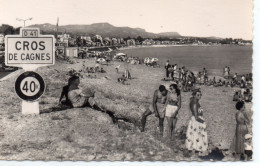 Cros De Cagnes Très Animée Plage - Autres & Non Classés