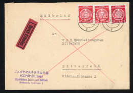 DDR, 1954, 9 XII, 121 XI(2), Brief - Sonstige & Ohne Zuordnung