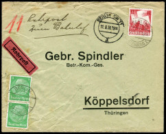 Berliner Postgeschichte, 1936, 515(2), 633, Brief - Storia Postale