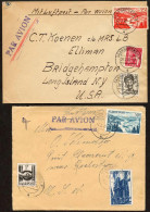 Saar, 1949, 241,248,253 - 234,252,264, Brief - Sonstige & Ohne Zuordnung