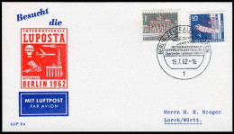 Berlin, 1962, 140, 145, Brief - Altri & Non Classificati