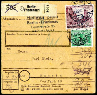 Berlin, 1950, 58 + 56, Brief - Other & Unclassified