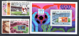 Obervolta 740-744 + Bl. 52 Postfrisch Fußball WM 1978 #JR989 - Burkina Faso (1984-...)