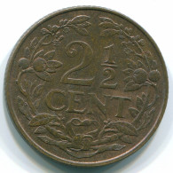 2 1/2 CENT 1965 CURACAO NIEDERLANDE NETHERLANDS Koloniale Münze #S10189.D.A - Curaçao