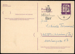 Bundesrepublik Deutschland, 1963, P 62, Brief - Other & Unclassified