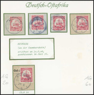 Deutsche Kolonien Ostafrika, Briefstück - German East Africa