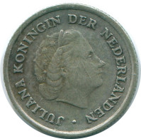 1/10 GULDEN 1962 NIEDERLÄNDISCHE ANTILLEN SILBER Koloniale Münze #NL12452.3.D.A - Niederländische Antillen