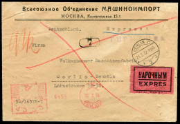Berliner Postgeschichte, 1932, UdSSR, Brief - Cartas & Documentos