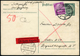 Berliner Postgeschichte, 1935, P 226 + 524, Brief - Covers & Documents