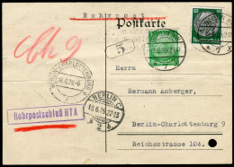 Berliner Postgeschichte, 1935, 515, 525, Brief - Storia Postale