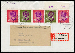 Bundesrepublik Deutschland, 1965, 445(2), 446(3), Brief - Altri & Non Classificati