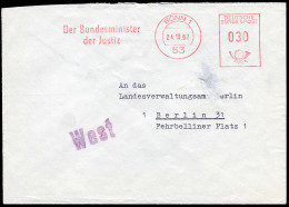 Bundesrepublik Deutschland, 1967, AFS, Brief - Altri & Non Classificati