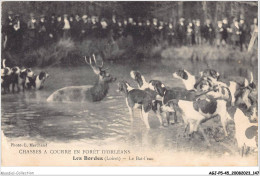 AGJP5-0445-45 - Chasse A Courre En Foret D'ORLEANS - Les Bords - Loiret - Le Bat-l'eau   - Orleans