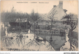 AGJP5-0438-45 - Inondations - LORROY - Dernière Maison  - Other & Unclassified