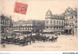 AGJP4-0350-45 - ORLEANS - La Place Du Martroi  - Orleans