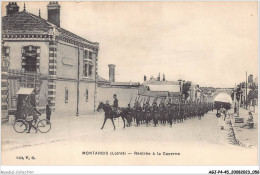 AGJP4-0300-45 - MONTARGIS - Loiret - Rentrée à La Caserne  - Montargis