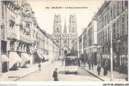 AGJP4-0282-45 - ORLEANS - La Rue Jeanne-d'arc  - Orleans