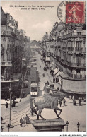 AGJP4-0275-45 - ORLEANS - La Rue De La République - Statue De Jeanne D'arc  - Orleans