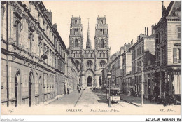 AGJP3-0244-45 - ORLEANS - Rue Jeanne-d'arc  - Orleans