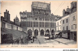 AGJP3-0215-45 - ORLEANS - Portes Et Télégraphes Et La Rue De La Hallebarde  - Orleans
