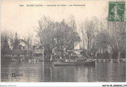 AGJP2-0171-45 - OLIVET - Loiret - Les Bords Du Loiret - Les Restaurants - Orleans