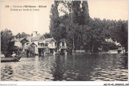 AGJP2-0093-45 - Environs D'ORLEANS - Olivet - Chalets Aux Bords Du Loiret  - Orleans
