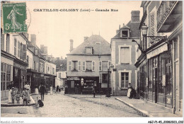 AGJP1-0017-45 - CHATILLON-COLIGNY - Loiret - Grande Rue  - Chatillon Coligny