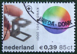 Blok 100 Jaar KVGO NVPH 2011b (Mi 1932) 2001 Gestempeld / USED NEDERLAND / NIEDERLANDE - Oblitérés