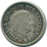 1/4 GULDEN 1957 ANTILLAS NEERLANDESAS PLATA Colonial Moneda #NL11012.4.E.A - Antille Olandesi