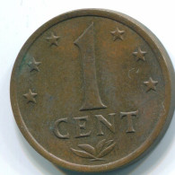 1 CENT 1970 NETHERLANDS ANTILLES Bronze Colonial Coin #S10603.U.A - Antille Olandesi