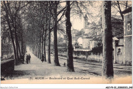 AGJP9-0743-32 - AUCH - Boulevard Et Quai Sadi-carnot  - Auch